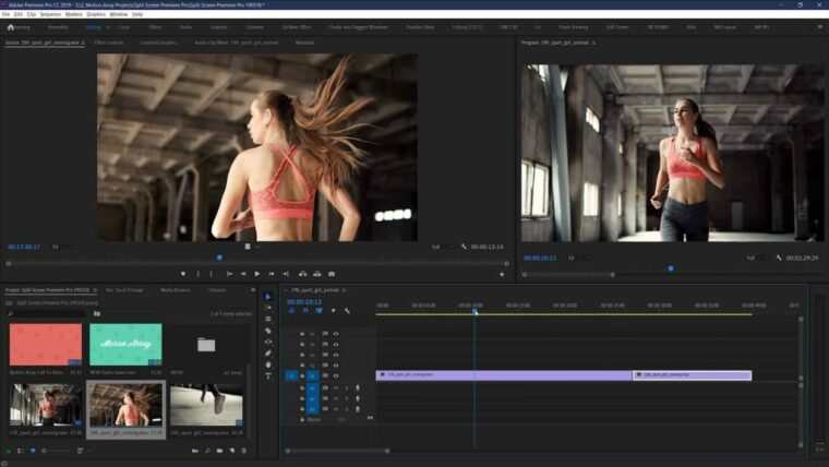 Split Screen Video Editor For Windows 10