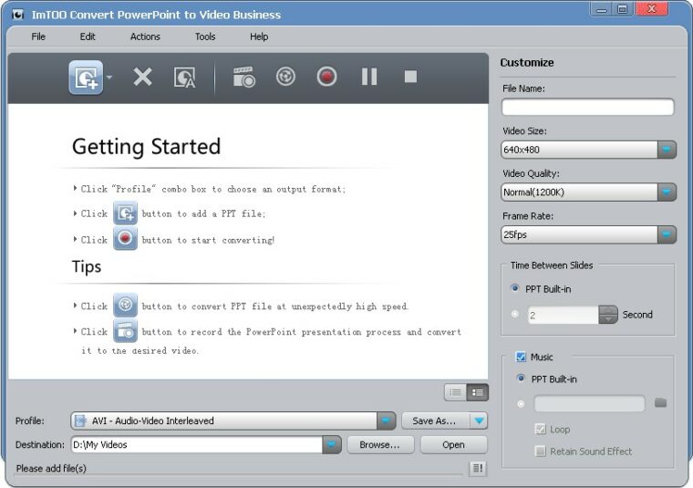 PPT To Video Converter