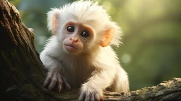 Albino Monkeys