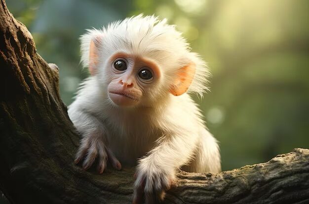 Albino Monkeys