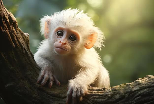 Albino Monkeys